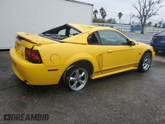 1999 Ford Mustang GT with VIN 1FAFP42X8XF165671, listed as a Copart auction lot 89204095 with 88,177 mi miles and Non Repairable. Bid and sale history available at carsss.com. Image 3.