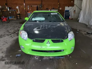2007 Mitsubishi Eclipse GS with VIN 4A3AK24F07E000003, listed as a Copart auction lot 77862004 with 0 mi miles and Salvage Title. Bid and sale history available at carsss.com. Image 5.