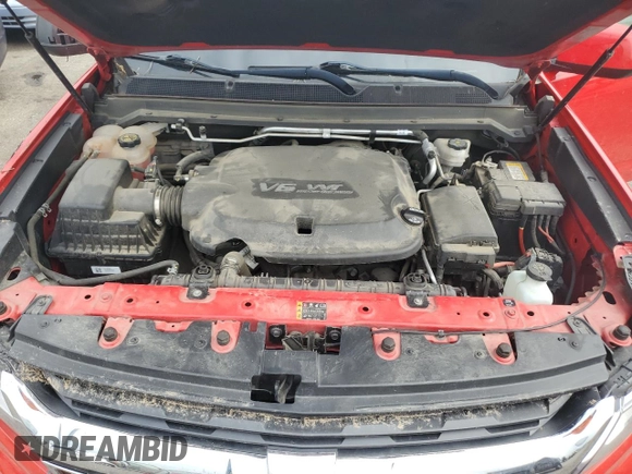 2020 Chevrolet Colorado 4WD LT with VIN 1GCGTCEN3L1205113, listed as a Copart auction lot 73558044 with 61,406 mi miles and Salvage title. Bid and sale history available at DreamBid. Image 11.