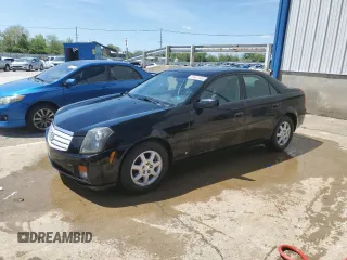2007 Cadillac CTS z VIN 1G6DM57T970153816, wystawiony jako Copart lot #54673495 z przebiegiem 184 622 mil mil oraz Szkoda całkowita • Salvage title. Historia ofert i sprzedaży dostępna na DreamBid. Obrazek 1.