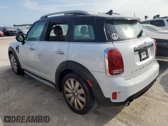 2020 MINI Countryman Cooper S with VIN WMZYW7C07L3L63131, listed as a Copart auction lot 73876194 with 0 mi miles and Non Repairable. Bid and sale history available at carsss.com. Image 2.
