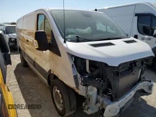 2023 Ford Transit Cargo with VIN 1FTBR1Y8XPKA42267, listed as a Copart auction lot 68937994 with Not Provided miles and Salvage Title. Bid and sale history available at DreamBid. Image 4.