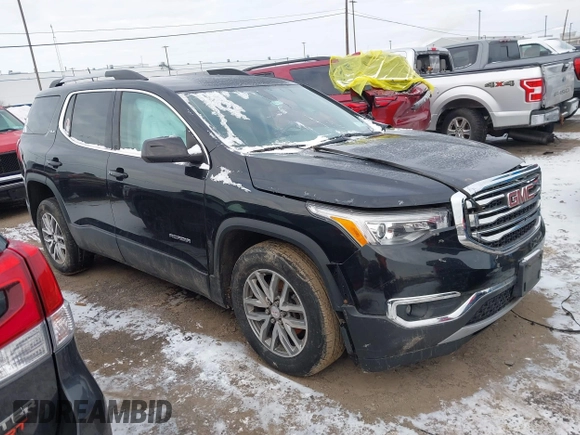2017 GMC Acadia SLE with VIN 1GKKNSLS3HZ204032, listed as a IAAI auction lot 41615973 with 81,831 mi miles. Bid and sale history available at carsss.com. Image 1.
