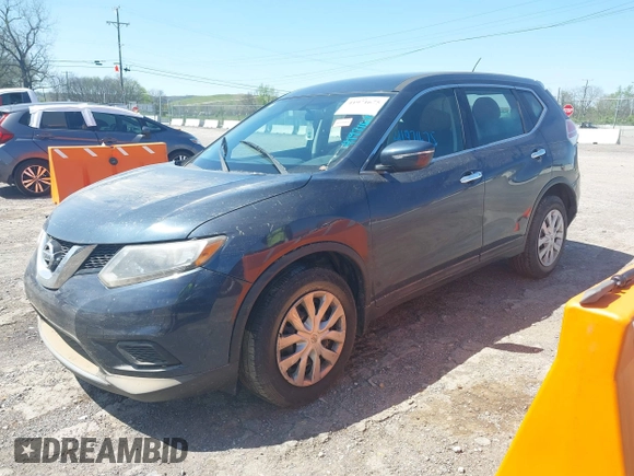 2015 Nissan Rogue SL with VIN 5N1AT2MV9FC896489, listed as a IAAI auction lot 41971675 with Not Provided miles. Bid and sale history available at carsss.com. Image 17.