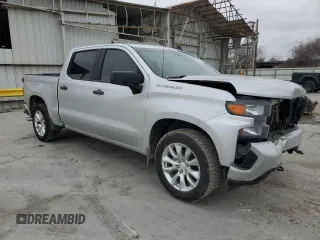 2020 Chevrolet Silverado 1500 Custom with VIN 3GCPWBEH6LG252942, listed as a Copart auction lot 46085335 with 89,109 mi miles and Clean Title. Bid and sale history available at carsss.com. Image 4.