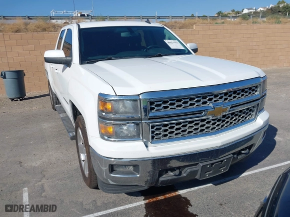 2014 Chevrolet Silverado 1500 LT with VIN 1GCRCREC7EZ405913, listed as a IAAI auction lot 40425594 with 48,024 mi miles. Bid and sale history available at carsss.com. Image 1.