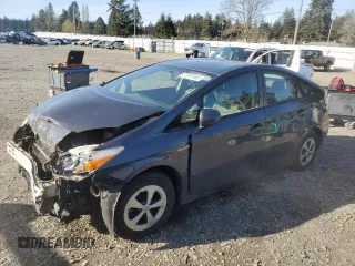 2013 Toyota Prius One with VIN JTDKN3DU6D5602015, listed as a Copart auction lot 51057985 with 190,962 mi miles and Salvage Title. Bid and sale history available at carsss.com. Image 1.