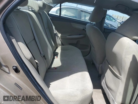 2010 Toyota Corolla with VIN 1NXBU4EEXAZ324233, listed as a Copart auction lot 53998685 with 0 mi miles and Salvage Title. Bid and sale history available at carsss.com. Image 10.