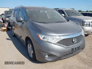 2017 Nissan Quest SV with VIN JN8AE2KP3H9165631, listed as a IAAI auction lot 41981730 with 135,460 mi miles. Bid and sale history available at carsss.com. Image 1.
