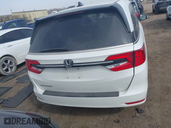 2022 Honda Odyssey EX-L with VIN 5FNRL6H7XNB043658, listed as a IAAI auction lot 41800437 with 45,245 mi miles and . Bid and sale history available at DreamBid. Image 16.
