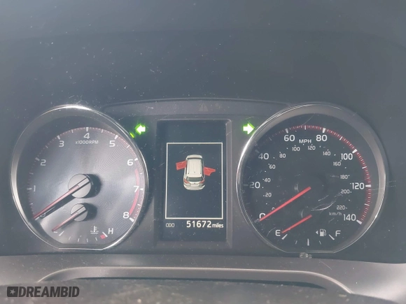 2018 Toyota RAV4 SE with VIN JTMJFREV4JJ742585, listed as a IAAI auction lot 41812675 with 51,672 mi miles. Bid and sale history available at carsss.com. Image 7.