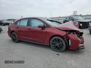 2023 Toyota Corolla SE with VIN 5YFP4MCEXPP168231, listed as a Copart auction lot 48005165 with 35,583 mi miles and Salvage Title. Bid and sale history available at DreamBid. Image 4.