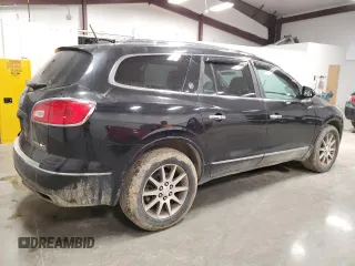 2016 Buick Enclave Leather with VIN 5GAKVBKD6GJ303280, listed as a Copart auction lot 49962345 with 175,435 mi miles and Salvage Title. Bid and sale history available at DreamBid. Image 3.