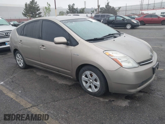 2008 Toyota Prius with VIN JTDKB20U683360935, listed as a IAAI auction lot 41877796 with 185,445 mi miles and . Bid and sale history available at DreamBid. Image 1.