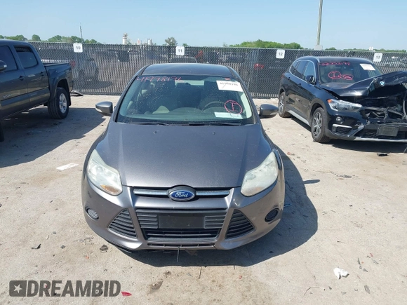 2013 Ford Focus SE with VIN 1FADP3F27DL156733, listed as a IAAI auction lot 41998196 with 116,692 mi miles. Bid and sale history available at carsss.com. Image 12.