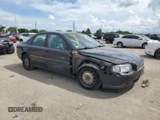 2000 Volvo S80 with VIN YV1TS94D5Y1079707, listed as a Copart auction lot 72201904 with 169,331 mi miles and Salvage Title. Bid and sale history available at carsss.com. Image 4.