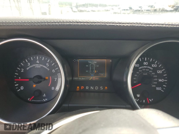 2019 Ford Mustang EcoBoost z VIN 1FA6P8TH2K5176100, wystawiony jako Copart lot #60731865 z przebiegiem 6 118 mil mil oraz Szkoda całkowita • Salvage title. Historia ofert i sprzedaży dostępna na DreamBid. Obrazek 9.