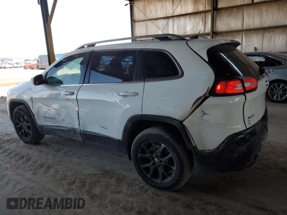 2018 Jeep Cherokee Latitude Plus with VIN 1C4PJMLX8JD549497, listed as a Copart auction lot 59766055 with 78,563 mi miles and Salvage title. Bid and sale history available at DreamBid. Image 2.