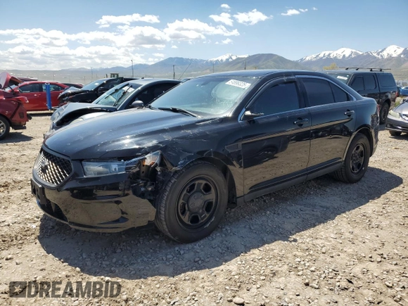 2016 Ford Police Interceptor with VIN 1FAHP2MT4GG126397, listed as a Copart auction lot 54899325 with 145,053 mi miles and Salvage title. Bid and sale history available at DreamBid. Image 1.