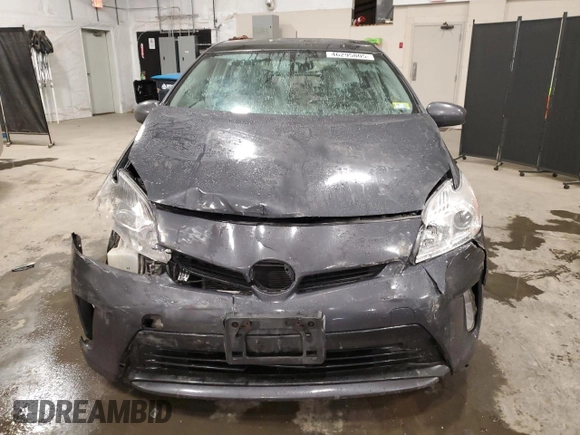 2012 Toyota Prius One with VIN JTDKN3DU8C5449670, listed as a Copart auction lot 46295805 with 165,026 mi miles and Salvage Title. Bid and sale history available at carsss.com. Image 5.