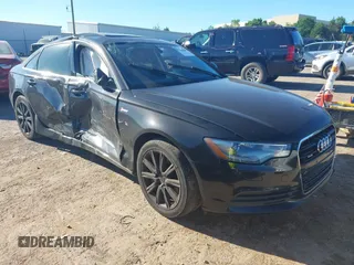 2013 Audi A6 Premium Plus z VIN WAUGGAFCXDN143688, wystawiony jako IAAI lot #42313127 z przebiegiem Nie podano mil oraz . Historia ofert i sprzedaży dostępna na DreamBid. Obrazek 1.
