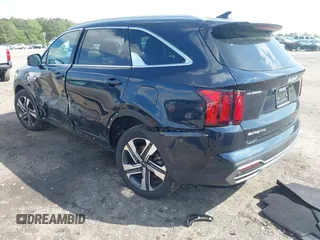 2024 Kia Sorento EX with VIN KNDRHDLG0R5248202, listed as a IAAI auction lot 41990342 with 17,552 mi miles and . Bid and sale history available at DreamBid. Image 3.
