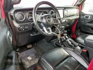 2022 Jeep Wrangler Unlimited Sahara z VIN 1C4HJXEN0NW106045, wystawiony jako Copart lot #61257055 z przebiegiem 104 937 mil mil oraz Szkoda całkowita • Salvage title. Historia ofert i sprzedaży dostępna na DreamBid. Obrazek 8.