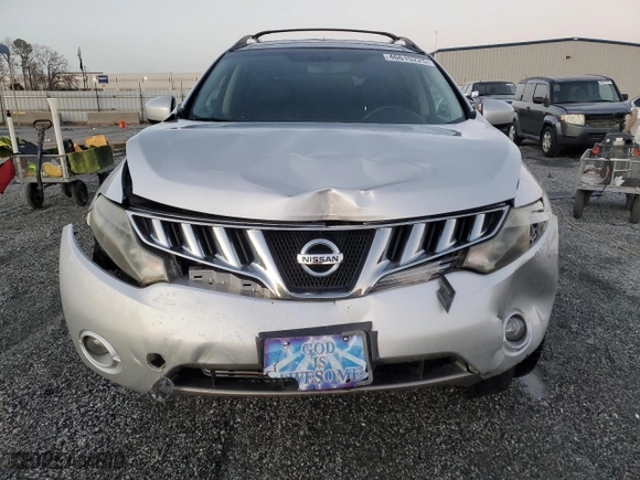 2009 Nissan Murano S with VIN JN8AZ18U89W008353, listed as a Copart auction lot 46619225 with 130,749 mi miles and Salvage Title. Bid and sale history available at carsss.com. Image 5.