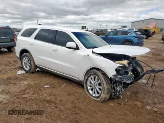 2020 Dodge Durango SXT with VIN 1C4RDHAG3LC228521, listed as a Copart auction lot 55633935 with 68,722 mi miles and Salvage title. Bid and sale history available at DreamBid. Image 4.