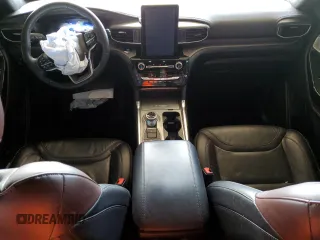 2023 Ford Explorer Platinum with VIN 1FM5K8HC3PGA15926, listed as a Copart auction lot 56700035 with 17,516 mi miles and Salvage title. Bid and sale history available at DreamBid. Image 8.