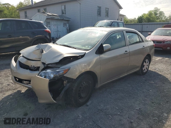 2009 Toyota Corolla with VIN 2T1BU40E09C028920, listed as a Copart auction lot 54777505 with Not Provided miles and Salvage Title. Bid and sale history available at carsss.com. Image 1.