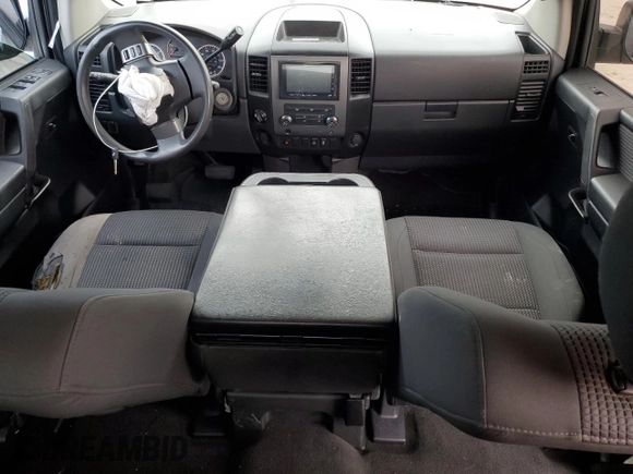 2012 Nissan Titan S with VIN 1N6AA0EJ4CN307050, listed as a Copart auction lot 43375035 with Not Provided miles and Salvage Title. Bid and sale history available at carsss.com. Image 8.