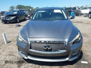 2015 Infiniti Q50 with VIN JN1BV7AP0FM357018, listed as a IAAI auction lot 42326677 with 179,436 mi miles and . Bid and sale history available at DreamBid. Image 12.
