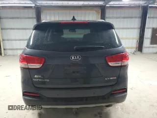 2016 Kia Sorento EX with VIN 5XYPH4A1XGG127350, listed as a Copart auction lot 47289315 with 135,684 mi miles and Clean Title. Bid and sale history available at carsss.com. Image 6.