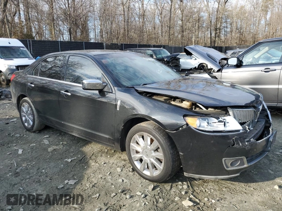 2011 Lincoln MKZ with VIN 3LNHL2GC8BR768314, listed as a Copart auction lot 57201675 with 250,784 mi miles and Non repairable. Bid and sale history available at DreamBid. Image 4.