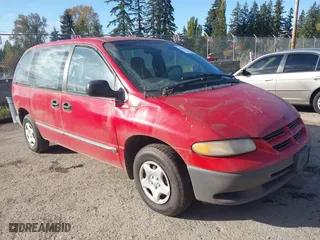 1999 Dodge Caravan with VIN 2B4FP2538XR373885, listed as a IAAI auction lot 40598760 with 218,089 mi miles. Bid and sale history available at carsss.com. Image 1.