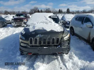 2014 Jeep Cherokee Trailhawk with VIN 1C4PJMBS2EW310818, listed as a Copart auction lot 44581755 with 105,560 mi miles and Non repairable. Bid and sale history available at DreamBid. Image 5.