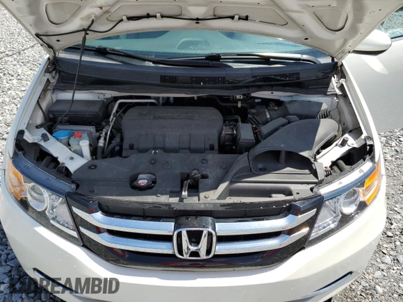 2014 Honda Odyssey EX-L with VIN 5FNRL5H63EB101062, listed as a Copart auction lot 56656825 with 183,871 mi miles and Salvage title. Bid and sale history available at DreamBid. Image 12.