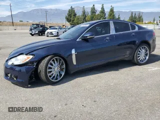2011 Jaguar XF with VIN SAJWA0FB5BLS02576, listed as a Copart auction lot 50653905 with 0 mi miles and Salvage Title. Bid and sale history available at carsss.com. Image 1.