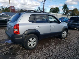 2006 Hyundai Tucson GLS with VIN KM8JN72D06U298853, listed as a Copart auction lot 80314274 with 0 mi miles and Salvage Title. Bid and sale history available at carsss.com. Image 3.
