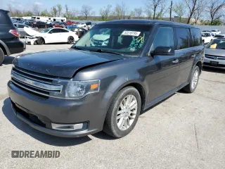 2017 Ford Flex SEL z VIN 2FMGK5C89HBA05713, wystawiony jako Copart lot #52210795 z przebiegiem 184 876 mil mil oraz Szkoda całkowita • Salvage title. Historia ofert i sprzedaży dostępna na DreamBid. Obrazek 1.