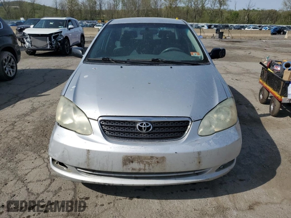 2005 Toyota Corolla CE with VIN JTDBR32E252057756, listed as a Copart auction lot 54938805 with 268,756 mi miles and Clean Title. Bid and sale history available at DreamBid. Image 5.
