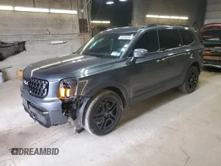 2024 Kia Telluride EX with VIN 5XYP3DGC5RG463482, listed as a Copart auction lot 50538495 with 28,669 mi miles and Salvage Title. Bid and sale history available at carsss.com. Image 1.