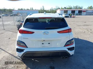 2023 Hyundai Kona N Line with VIN KM8K33A32PU049810, listed as a IAAI auction lot 40997336 with 13,130 mi miles. Bid and sale history available at carsss.com. Image 16.