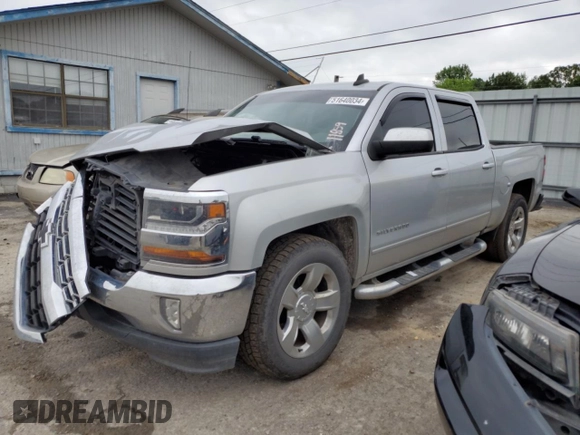 2017 Chevrolet Silverado 1500 LT with VIN 3GCPCRECXHG134051, listed as a Copart auction lot 51640034 with 120,853 mi miles and Salvage Title. Bid and sale history available at DreamBid. Image 1.