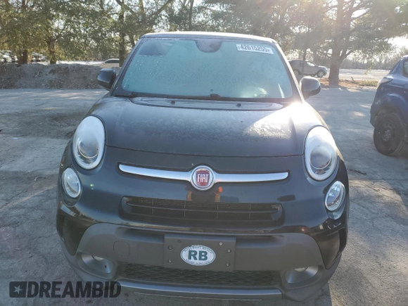 2014 FIAT 500L Trekking with VIN ZFBCFADH5EZ014340, listed as a Copart auction lot 42615255 with Not Provided miles and Clean Title. Bid and sale history available at DreamBid. Image 5.