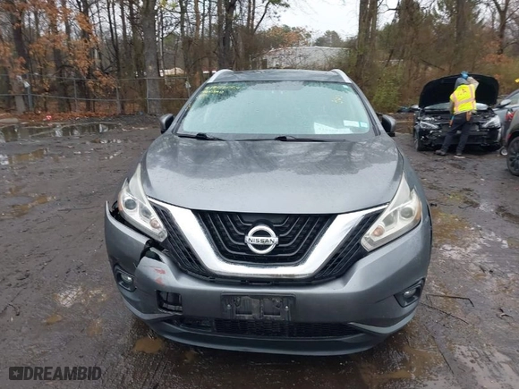 2015 Nissan Murano SV with VIN 5N1AZ2MH6FN258164, listed as a IAAI auction lot 41956754 with 84,614 mi miles. Bid and sale history available at carsss.com. Image 12.