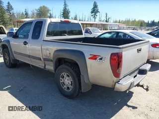 2007 Chevrolet Colorado LT w/1LT with VIN 1GCDT19E178170926, listed as a IAAI auction lot 42065568 with 207,730 mi miles. Bid and sale history available at carsss.com. Image 3.