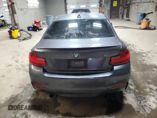 2016 BMW 2 Series M235i xDrive with VIN WBA1J9C51GV372003, listed as a Copart auction lot 83413884 with 104,951 mi miles and Salvage Title. Bid and sale history available at carsss.com. Image 6.