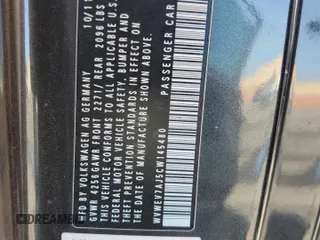 2012 Volkswagen GTI w/Conv & Sunroof с VIN WVWEV7AJ5CW145480, выставлен на аукционе Copart как лот 71466434 с пробегом Не указан миль и Списание • Salvage title. История ставок и продаж доступна на DreamBid. Изображение 12.